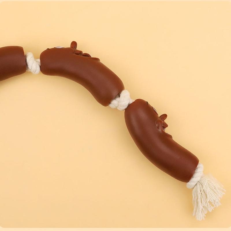 Interactively Plush Dog Toy For Teething Puppies Indoor Use Lovely Shape Stable Fabric Playtimes Entertainment