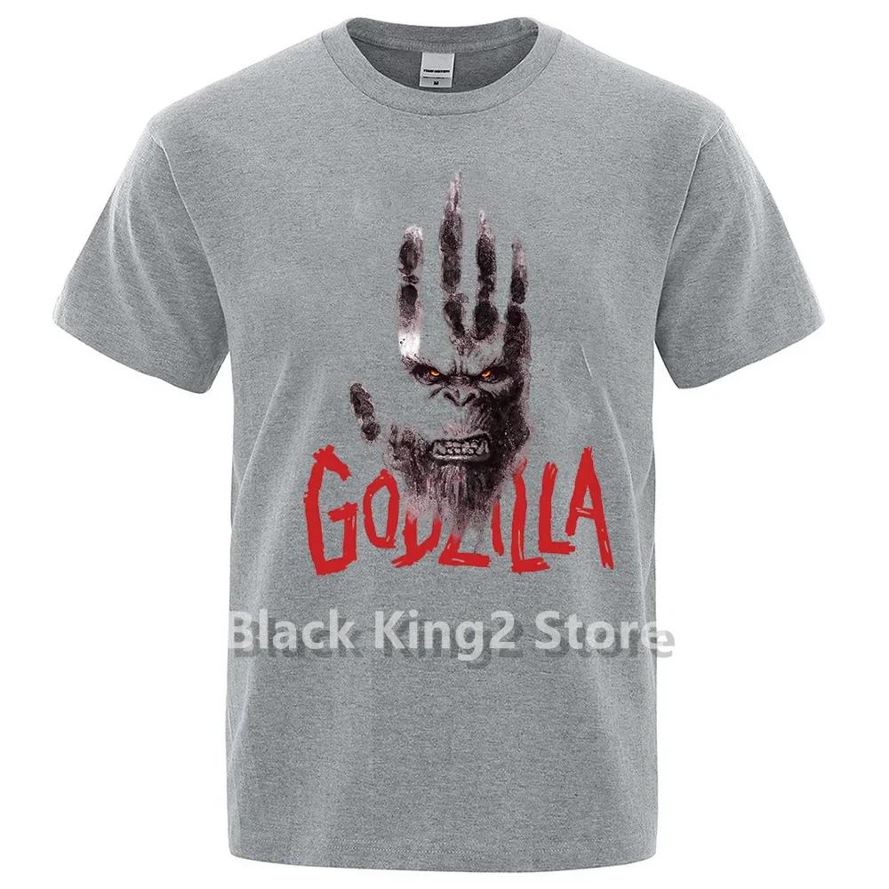 

Футболки с принтом аниме Godzillas VS.kong King для мужчин, японская уличная одежда, хлопковые топы, футболки в стиле хип-хоп, футболки в стиле Харадзюку XXXXXL розовый