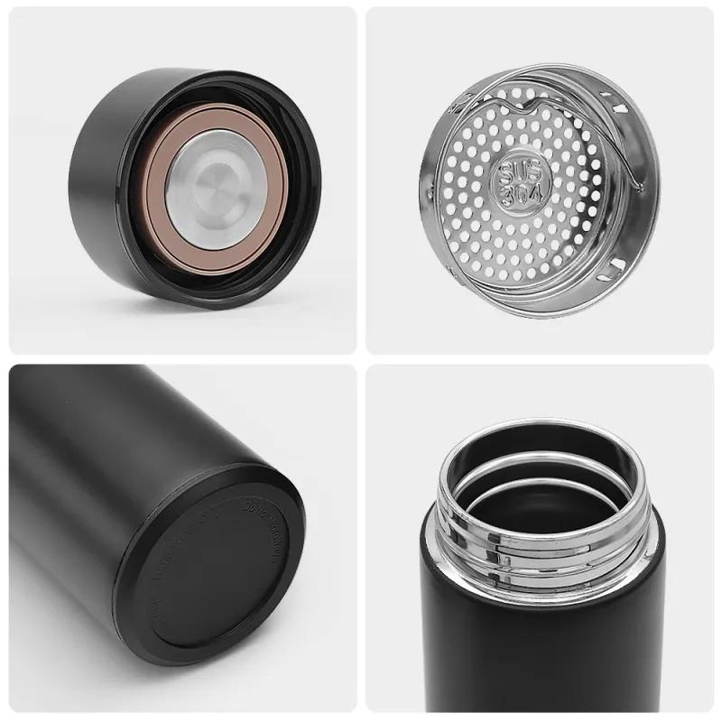 Car 500ml Intelligent Temperature Display Insulating Cup For Tesla Model 3 Model Y Model S Model X Auto Interior Accessories