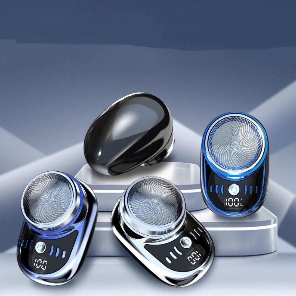 Rechargeable Wireless Shaver Portable Travel Razor Quick Charging Pocket Shaver Car