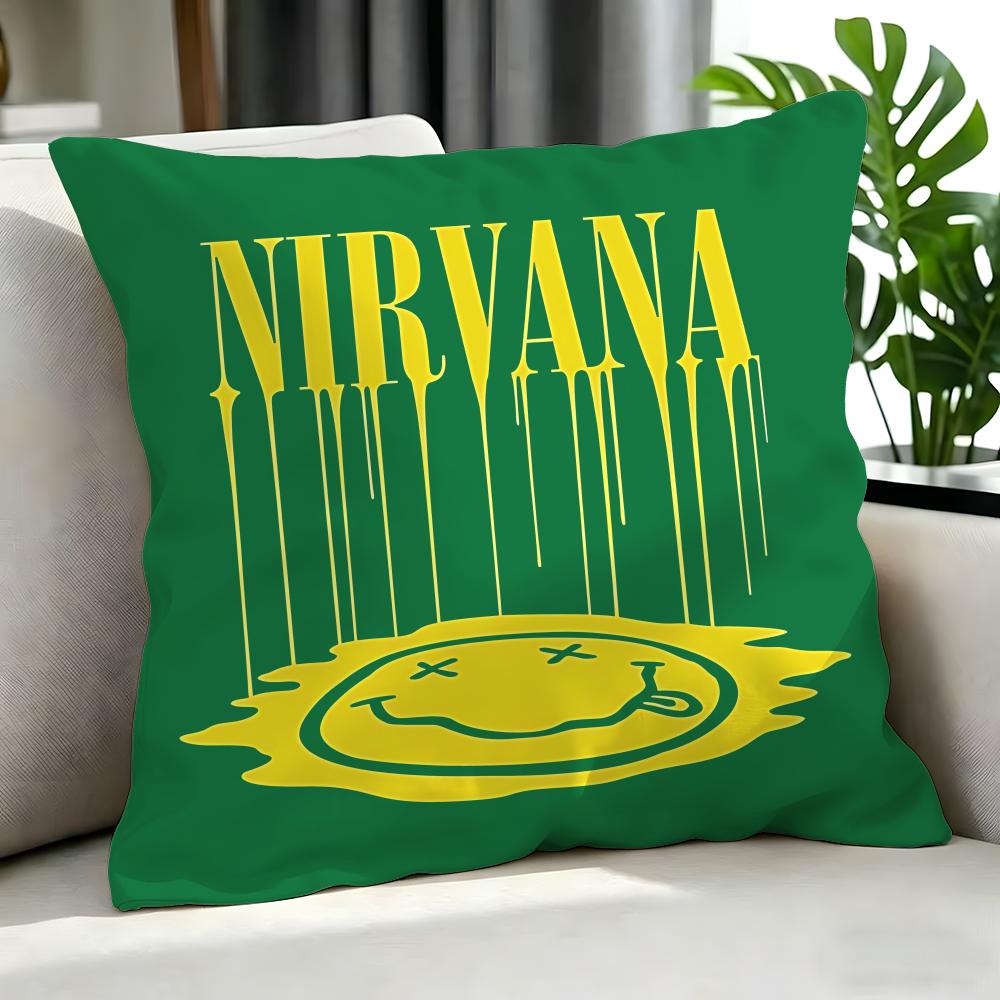 Rock Nirvana Cushion Cover Cushion Cover Set 4Pcs 50X50 45X45 40X40 Pillowcase Decorative Sofa Home Decor