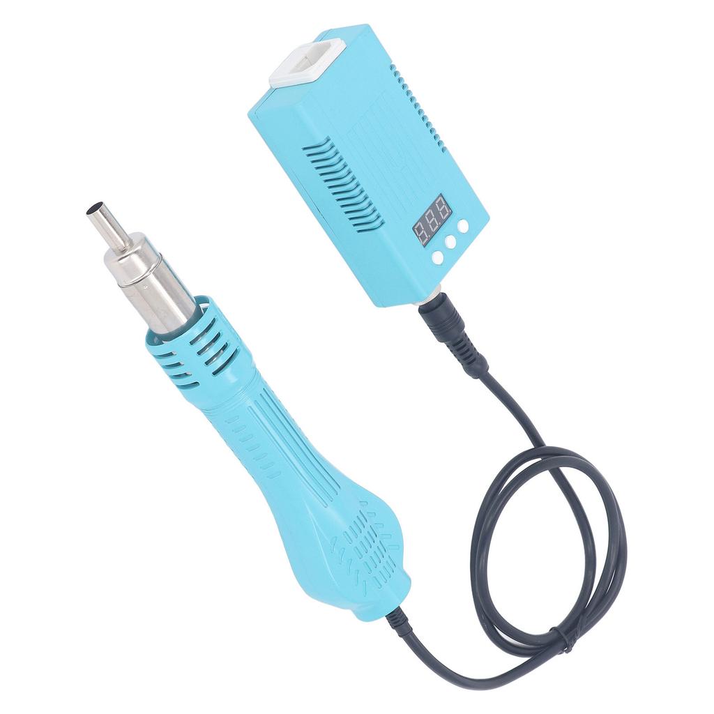 Digital Heißluftgebläse Set LCD-Anzeige 700W Mini Tragbares Heißschrumpfschlauch-Gebläse 100?480 Grad  Einstellbar