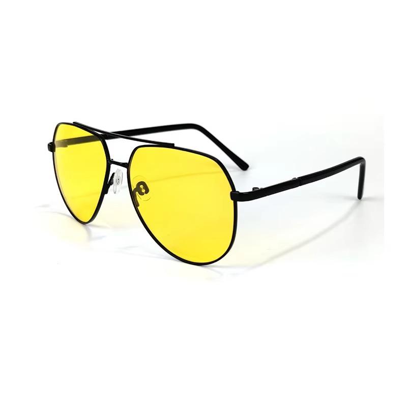 

Aviation Men Women Polarized Sunglasses Fashion Vintage Retro Night Vision Car Driving Fishing Yellow Polaroid Sun Glasses 2025 As Show