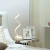 Spiral LED Table Lamp Bedroom Bedside Lamp Small Night Light for Home Study Decor Desk Lamp EU/US/AU/UK Plug