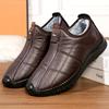 Men's Boots Winter Plush Warm Cotton Shoes Outdoor Waterproof Snow Booties Winter Casual Cotton Shoes for Men Botas Para Hombre