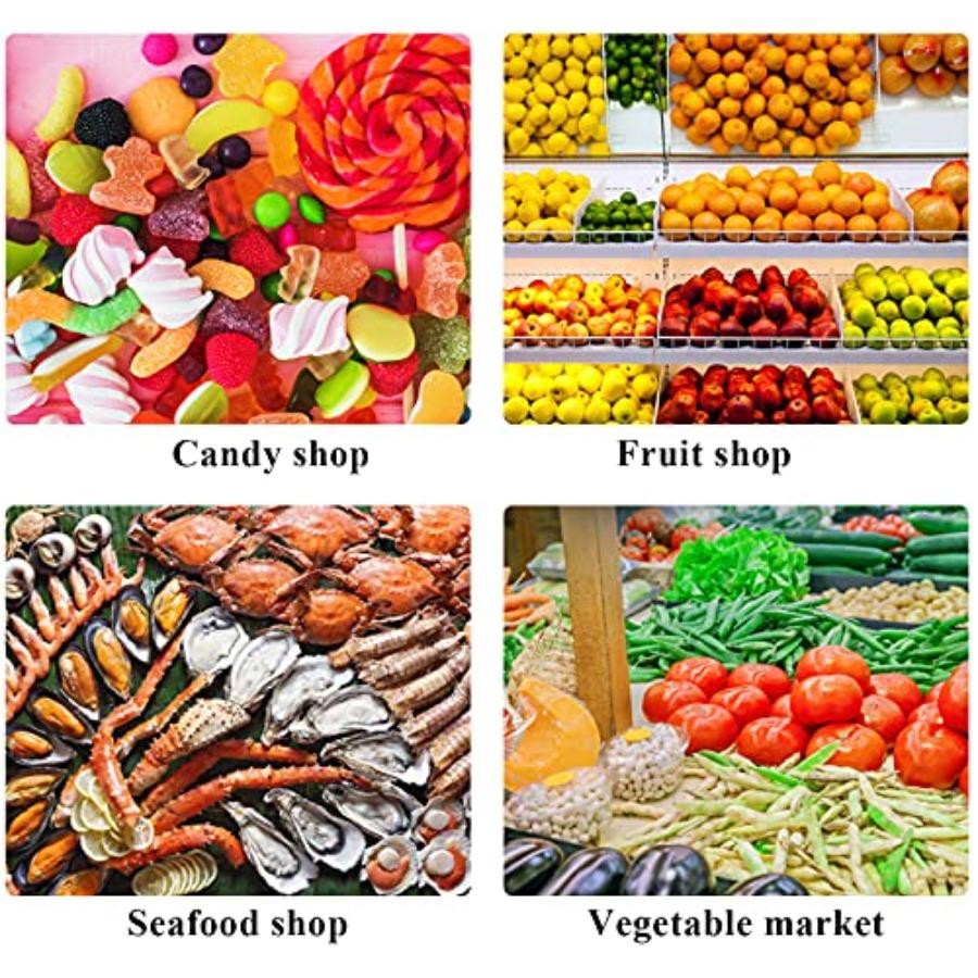 88LB Digital Price Scale Electronic Price Computing Scale LCD Digital Commercial Food Meat Weight Scale Upgraded Version