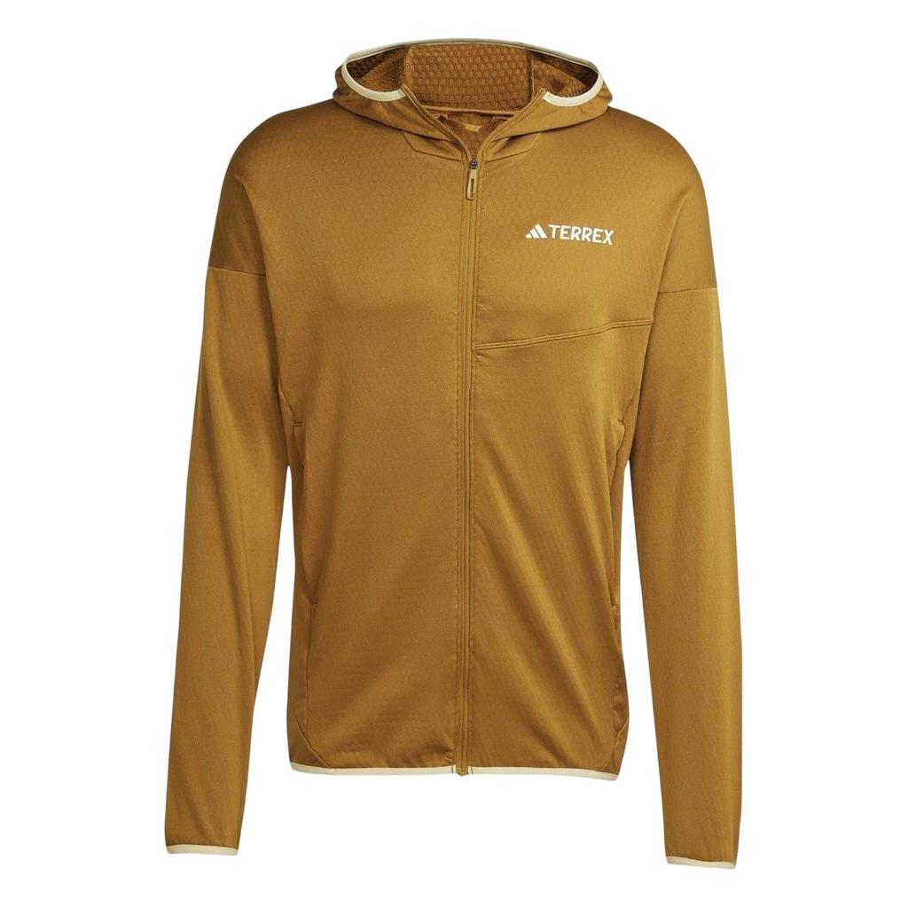 adidas Mens Terrex Regular Raglan Outdoor Full Zip Hoodie