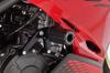 Protections de carrosserie Racing Sliders Noirs pour CBR250RR (2017) 59-02-01B
