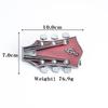 Band Belt Zinc Alloy Belt Nightclub Men's Personality Fashion Pants Buckle