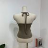 C S In The Room 1 + 1 Ata Strap halterneCk Tank Top 4Color