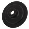 Bike Headset Top Cap Aluminum Alloy Plastic Headset Stem Cap Cover for Bike Modification Black