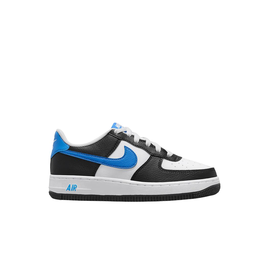 

GS Nike Air Force 1 Low Black Light Photo Blue FN8008-001 Дети