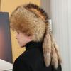 Lei Feng Hut Winter Herren Mittleren Alters und Ältere Väter Kälteschutz Ohrenschutz Wind Hitzeschutz Schnee Mongolischer Hut Kunstpelz Damen Hut