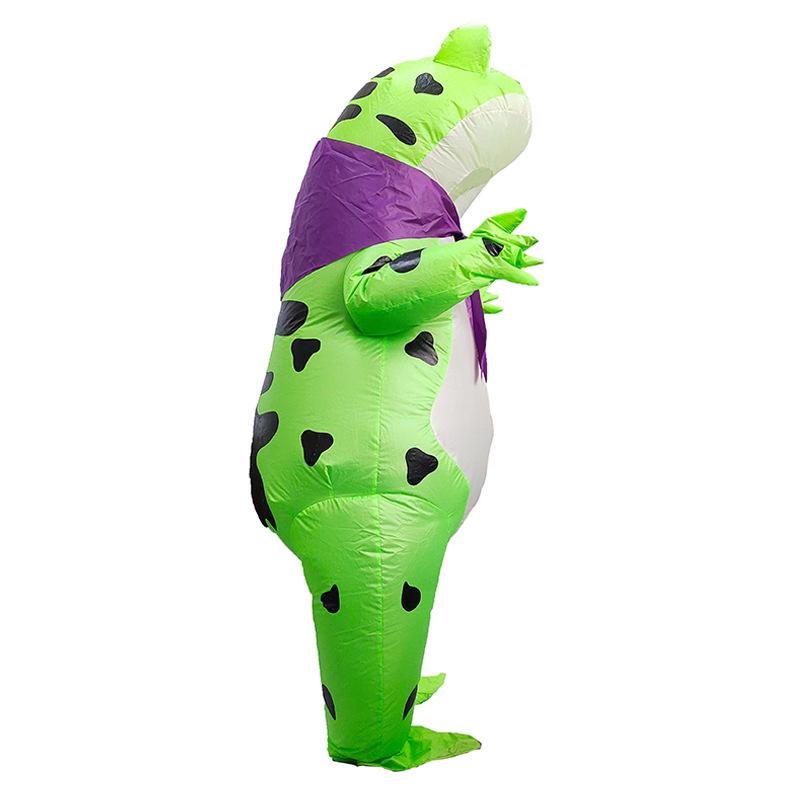 Inflatable Frog Costume: Cartoon Cosplay Outfit & Performance Prop