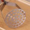 Kitchen Garlic Manual Heavy Duty Stainless Steel Cooking Tool Potato Masher Press Crusher Pusher