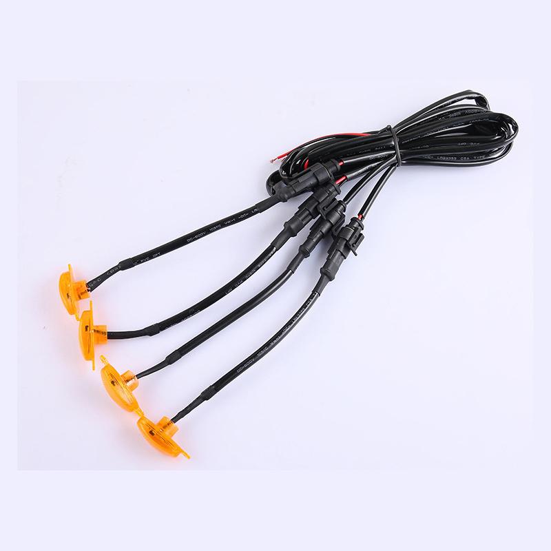 Led Grille Lights Front Grill Lights  Amber LED  Running Lights Universal