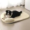Summer Cooling Dog Bed Ice Silk Cold Cat Mat Foam Sleeping Sofa Puppy Kennel Breathtable Cooling Fabric Dog Cat Bed Pet Cushion