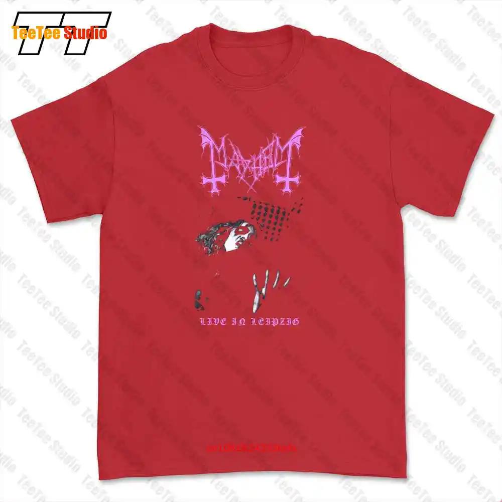 Mayhem Live In Leipzig Black Metal Mayhem Tshirt Tee 8602 S