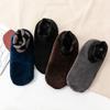Soft Bottom Plush Thicken Non-slip Floor Socks Winter Floor Shoes Home Slippers Female Hosiery