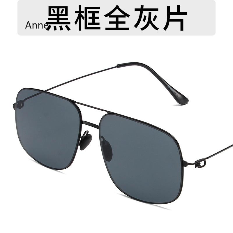 Luxury Designer Oversized Pilot Sunglasses Women For Men Vintage Popular Sun Glasses Punk Outdoor Metal Eyeglasses UV400