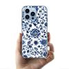Blue white Porcelain Pattern Cases Phone Case For Iphone 17E 16E 17 Air 16 Pro Max 15 Pro 14 Plus 11 13 12 Mini Cover Cases Comp