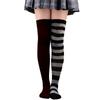 Colorful Over-the-knee Women's Socks For Parties And Holidays Friction-resistant Polyester Blend