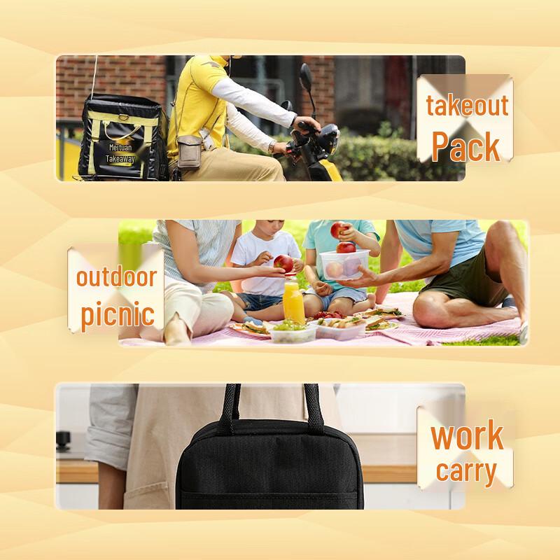 WEISHENG Disposable Rectangular Food Containers