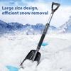 Snow Shovel Split And Combined Use Removable Snow Shovel For Outdoor Garden Beach Car Trucks Q4T5