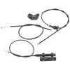 BT-9PCS Motor Bowdenzug Motorhaubenentriegelungsdraht Für-BMW E39 525I 530I 51238176595 51238190754 51238176596