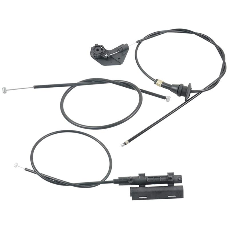 BT-9PCS Motor Bowdenzug Motorhaubenentriegelungsdraht Für-BMW E39 525I 530I 51238176595 51238190754 51238176596