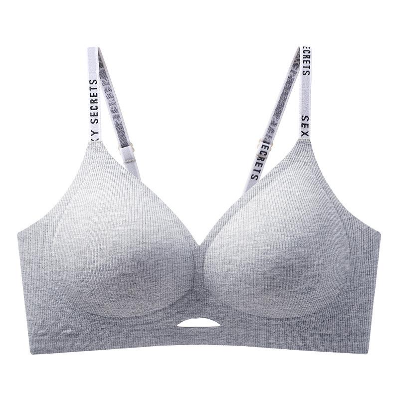 Seamless Wire-Free Bra: Soft, Breathable, Side Support for Beautiful Back and Enhanced Small Bust.