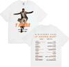 2026 Cantante Alejandro Sanz Album Tour Primavera Estate Stampa Girocollo T-shirt di Alta Qualità Casual T-shirt Uomo Donna Magliette