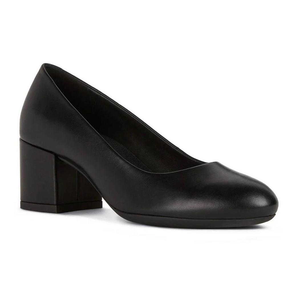 Geox Womens/Ladies D Eleana A Nappa Leather Court Shoes