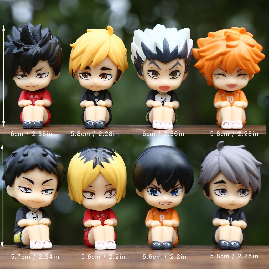 

Pvc Sitting Posture Haikyuu Anime Figure Collectible Gift For Fans And Kids