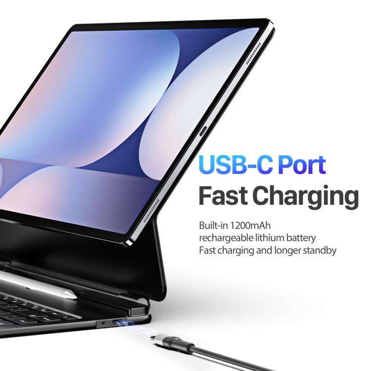 DUX DUCIS MK-Serie – magnetische, kabellose Bluetooth-Tastatur-Tablethülle