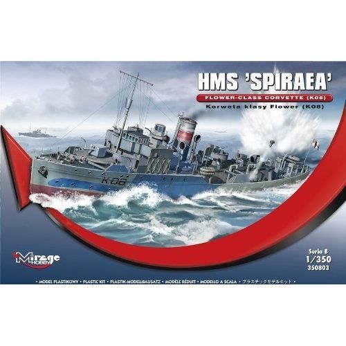 Kit de Modèle - MIRAGE HOBBY - HMS SPIRAEA - 1:350 - Plastique - Décalcomanies Incluses