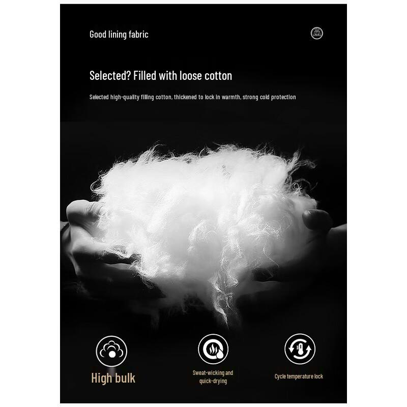 Wassup Sohot Men's Stand Collar Padded Jacket