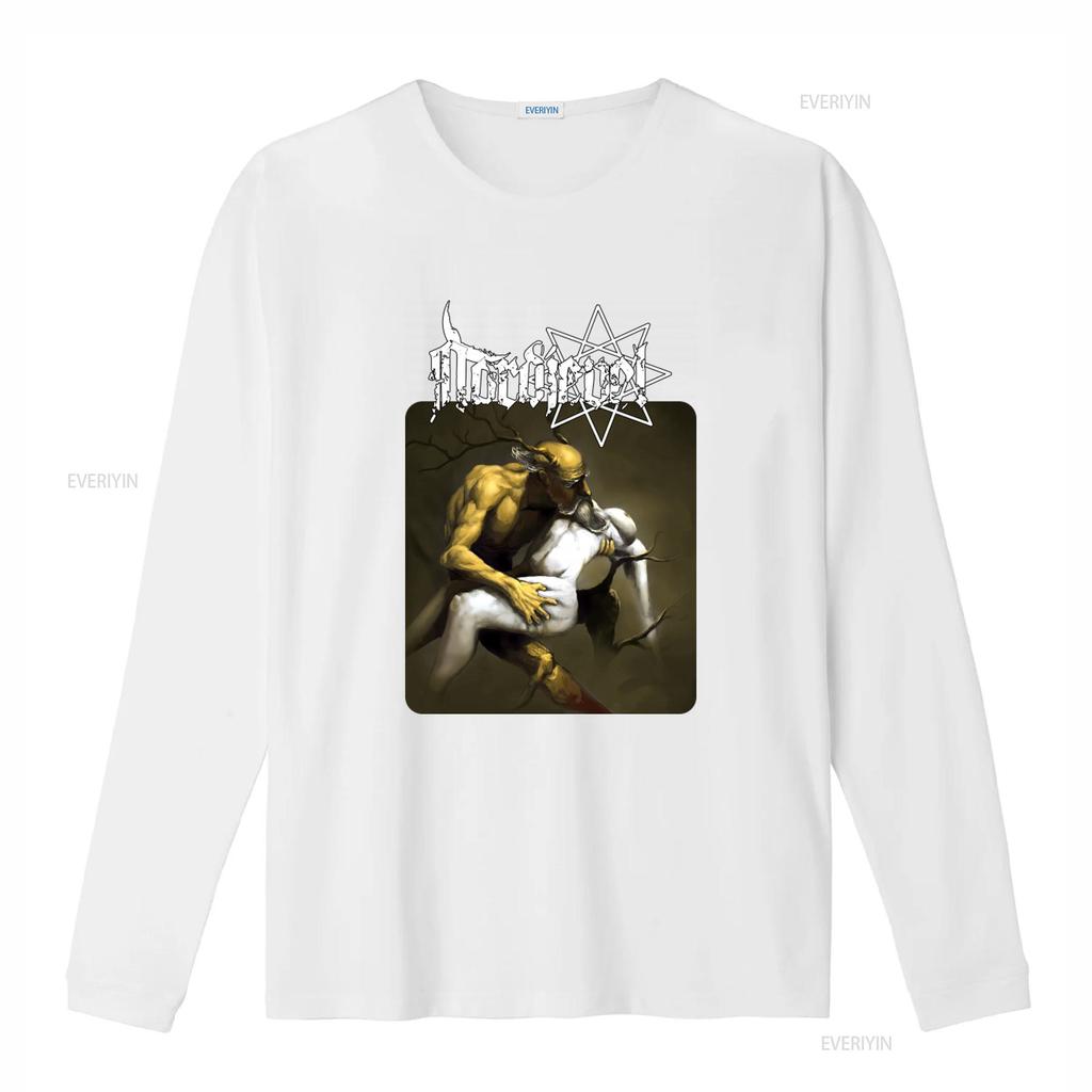 HOT NORDJEVEL Funeral Smell Print T Shirt for Men Long or s vintage Washed Top For Everyday Wear fashion Comfortable Stretched