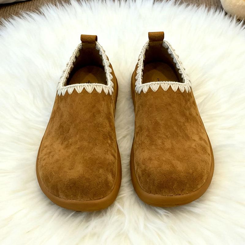 

Retro Birken shoes women s new autumn all-inclusive versatile soft-soled lazy beanie shoes Boken single shoes 40 малиновый