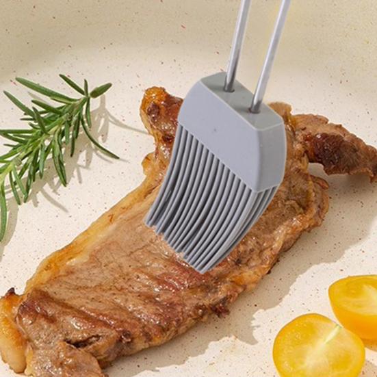 Egg Beater Set Manual Rotary Mixer with Silicone Brush Spatula Double-head Hand Push Whisk Stainless Steel Kitchen Tool for Baking Cooking