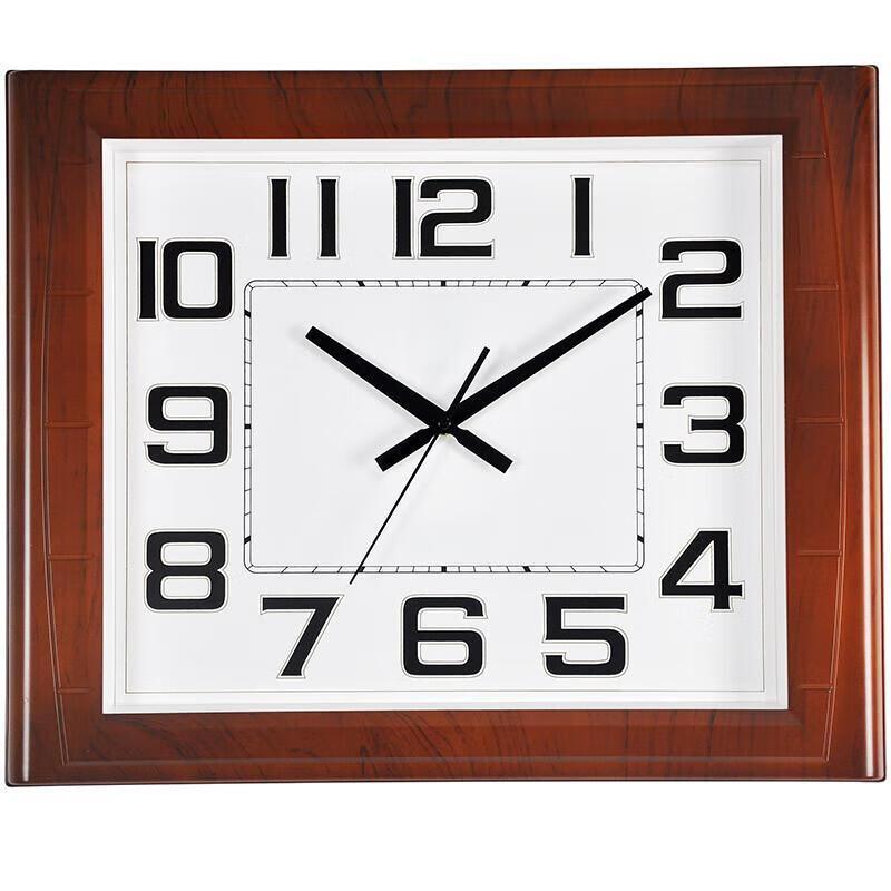 Heyi Square Quartz Wall Clock with Perpetual Calendar