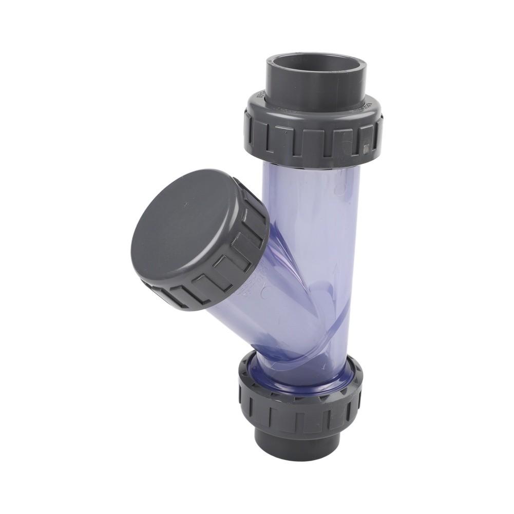UPVC Transparent PVC Y Type Filter Irrigation Filters