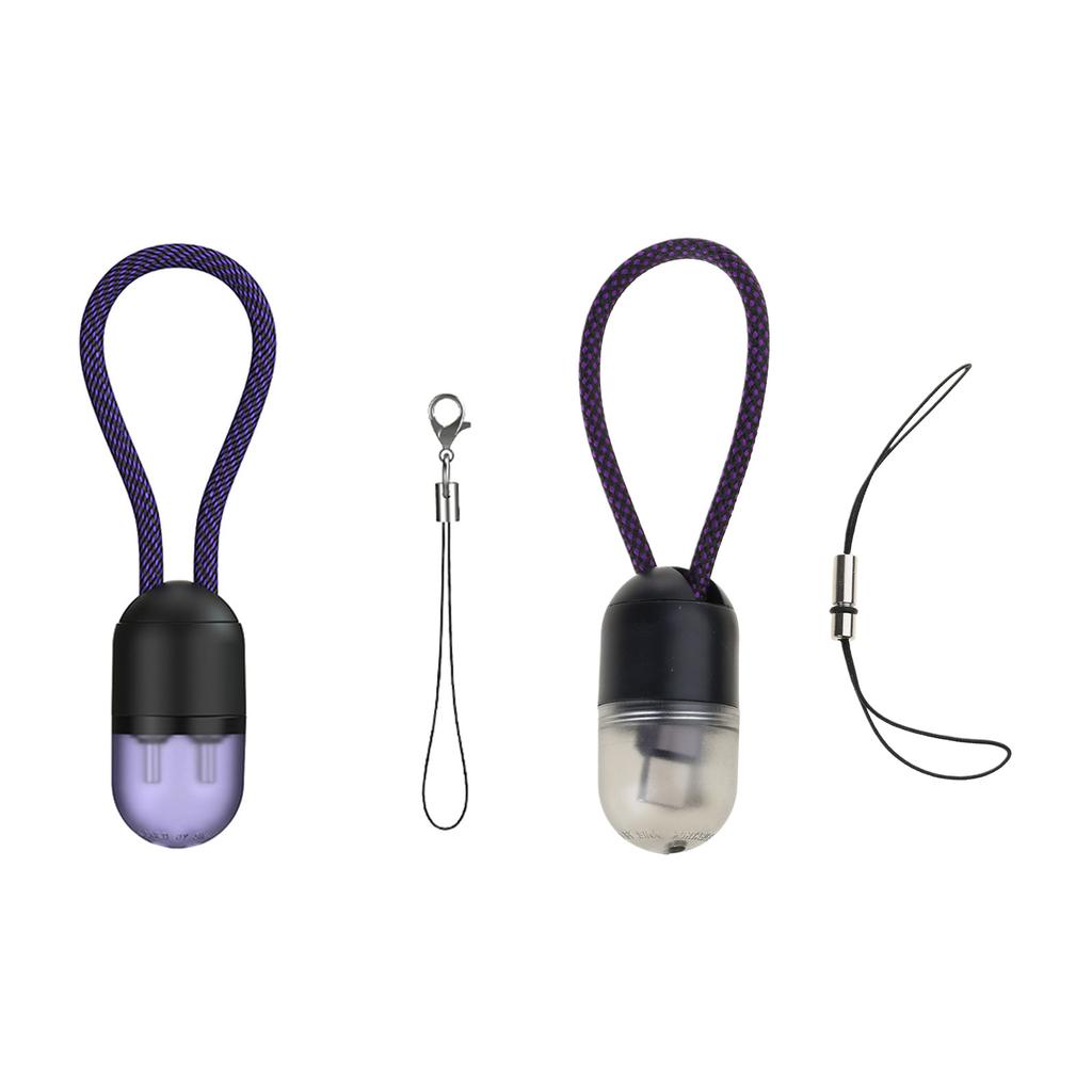 Compact 0.2M 240W USB C To USB C Cable Capsule Design with Lanyard Fast Charging Cable With Data Transfer Capability