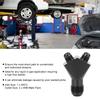 AN10 10AN to AN6 6AN Male Flare Connector Y Block Fitting Adapter Black