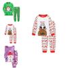 New Cotton Blend Christmas Outfit Set For Kids Cozy Soft Comfortable Sleepwear