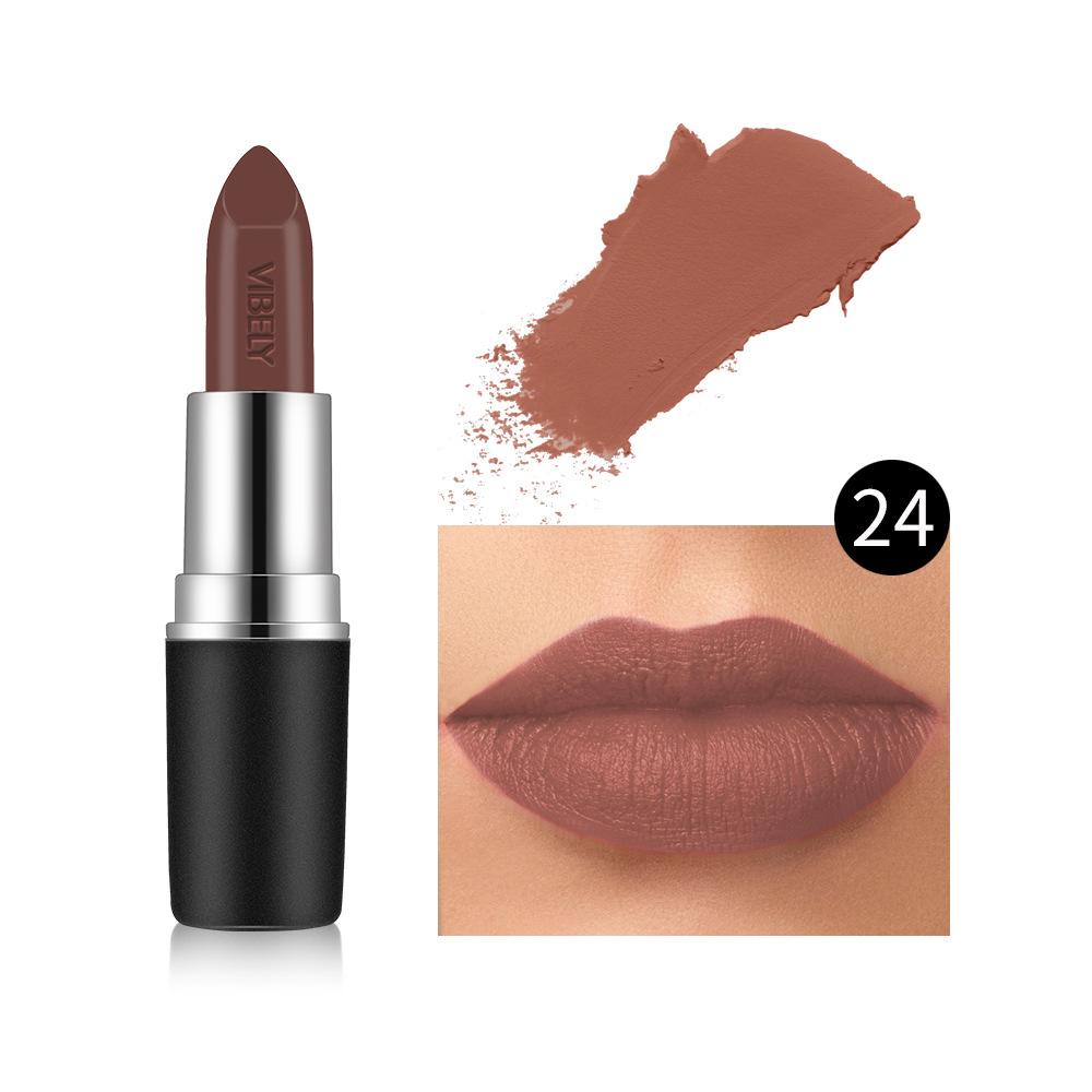 VIBELY Clarinet Matte Bullet Matte Waterproof Non-stick Cup Lipstick