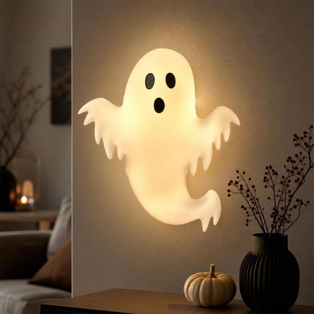 Φωτιστικό Διακόσμησης Τοίχου για Halloween για Σπίτι και Πάρτι, Μπαταρίες Δεν Περιλαμβάνονται