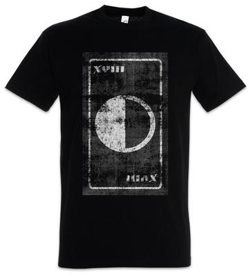 Tarot The Moon T-Shirt Mens Womens Tees Top Card Cards Symbol Sign Logo Insignia