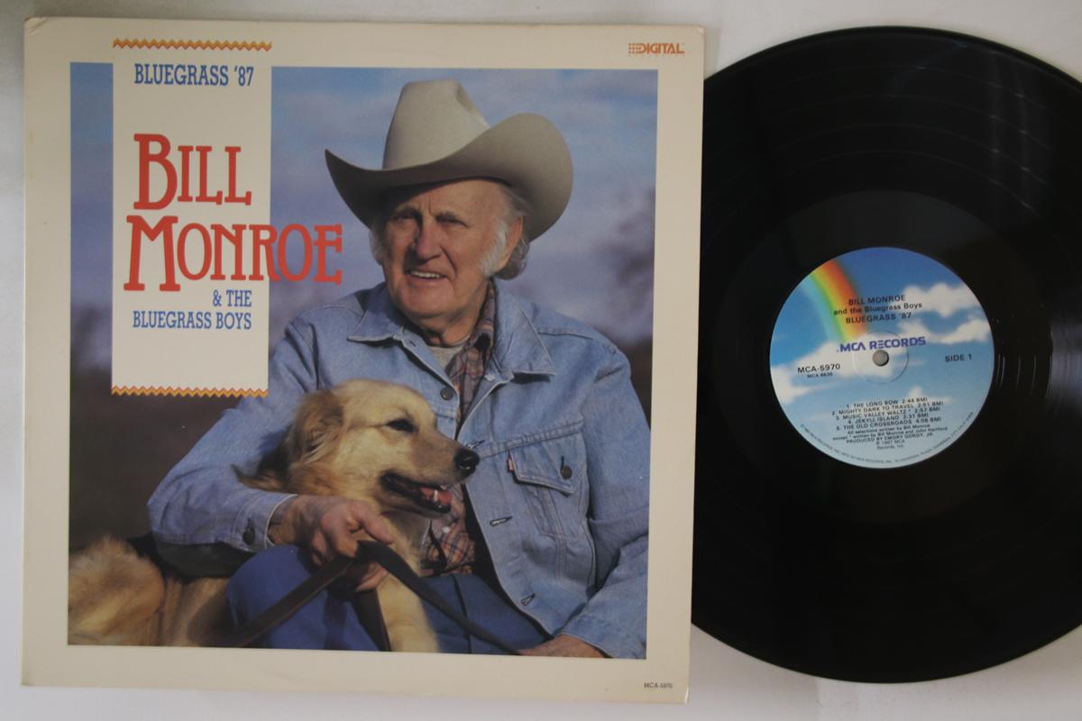 

LP Record BILL MONROE - Bluegrass 87 MCA5970 MCA US Folk Used