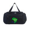 Fitness Bag Yoga Sports Waterproof Multifunctional Adjustable Shoulder Strap for Outdoor Football Bags Brazil Flag Printed Bags